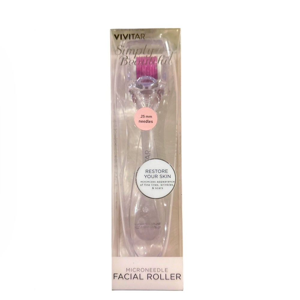 🌵 3/$15 Vivitar .25 mm Microneedle Facial Roller ( see description)